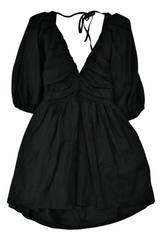 Aere - Linen Gather Dress