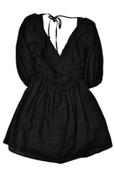 Aere - Linen Gather Dress