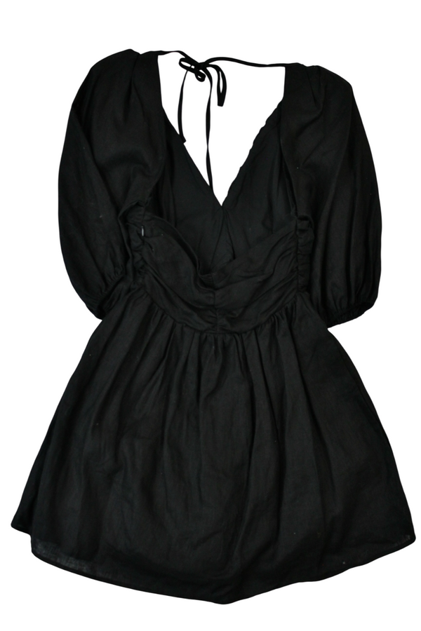 Aere - Linen Gather Dress
