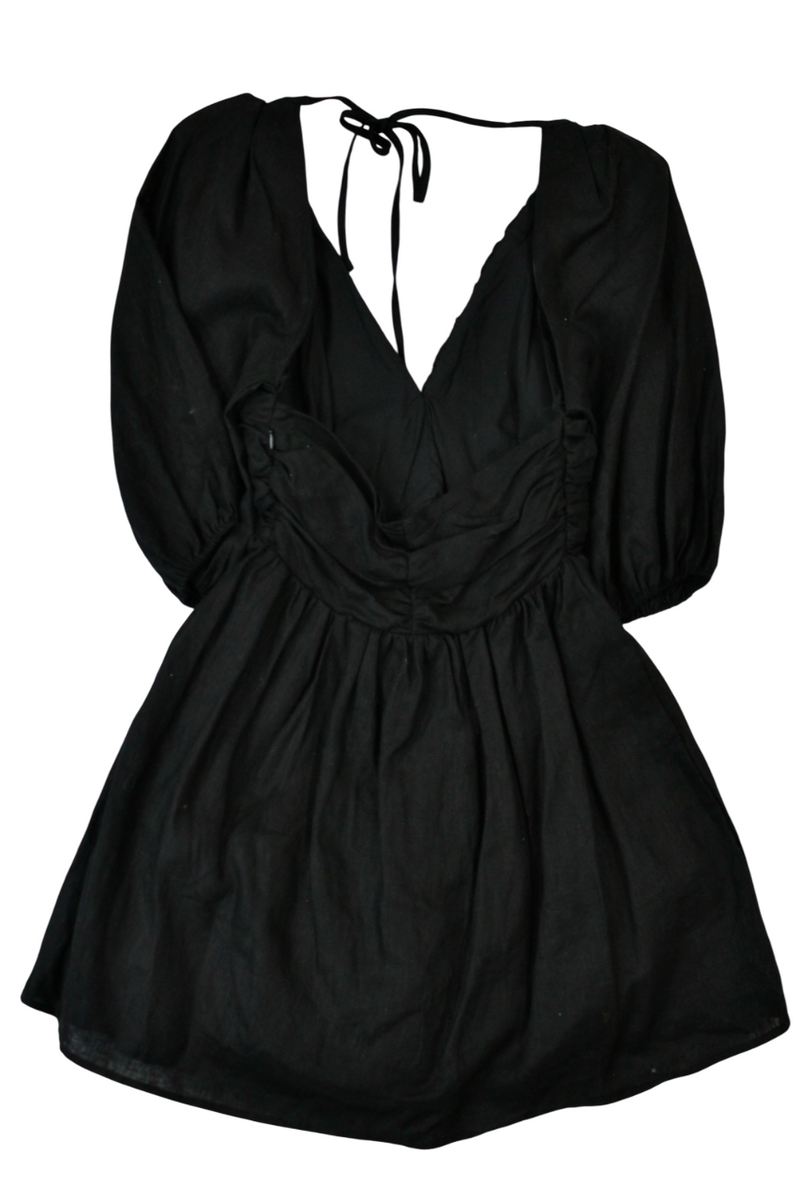 Aere - Linen Gather Dress