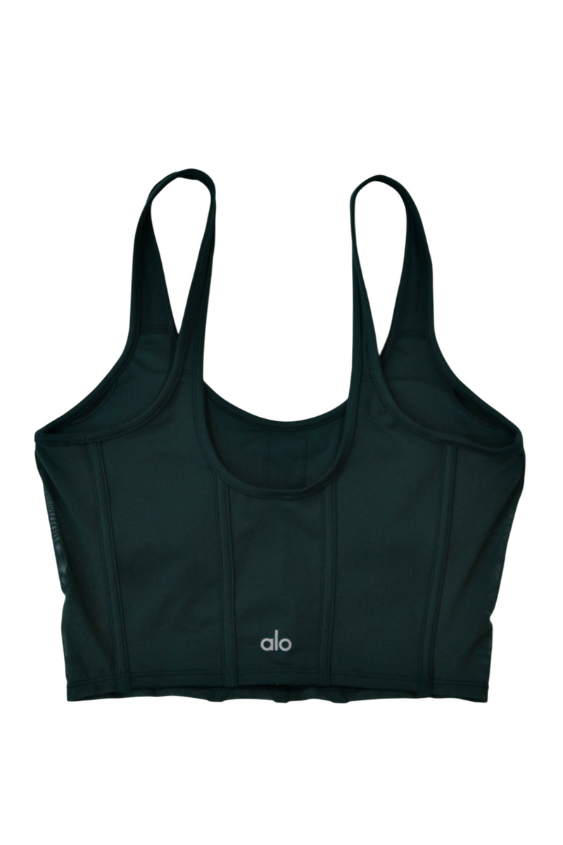Alo - Mesh Corset Sports Bra