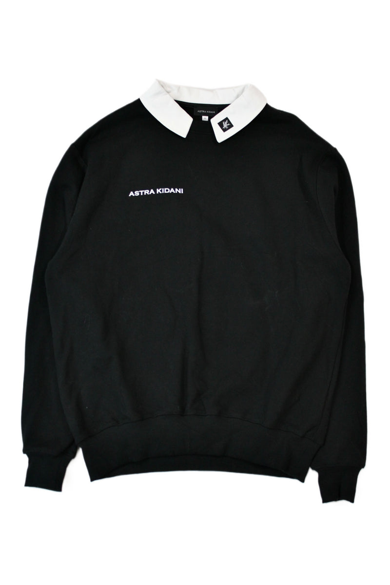Astra Kidani - "Signature Collar Crewneck"