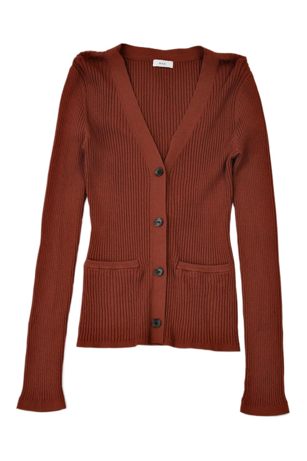 A.L.C - Rib Knit Cardigan