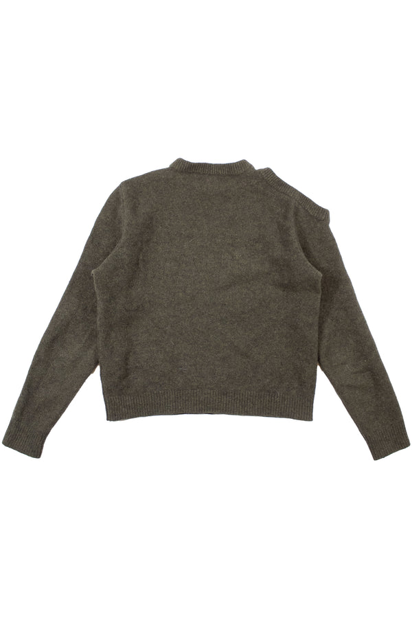 Aries - Shoulder Cut Out Sweater