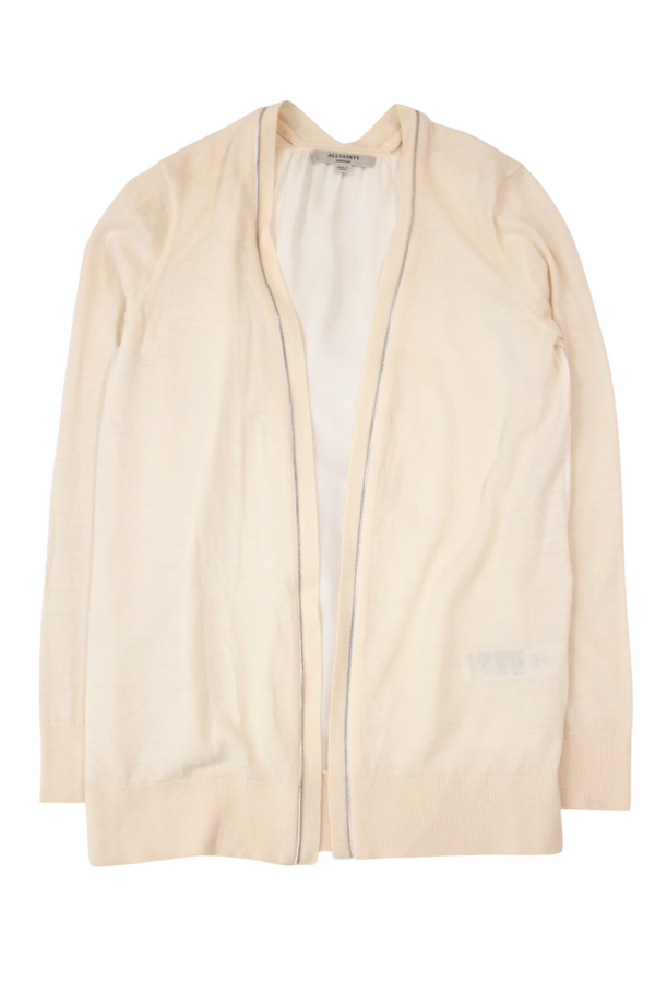 All Saints - Knit & Woven Cardigan