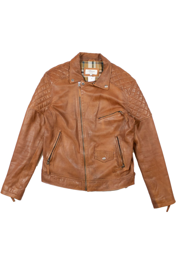 Ashwood Luxury - Biker Style Leather Jacket
