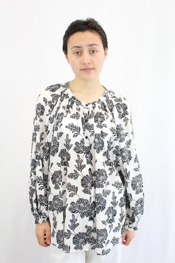 Blak Luxe - Floral Blouse