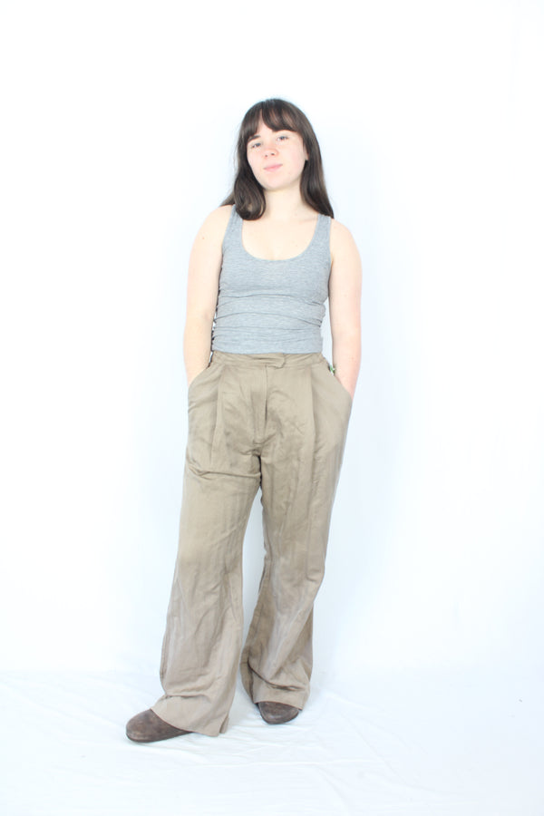 Marle - Pleated Trousers