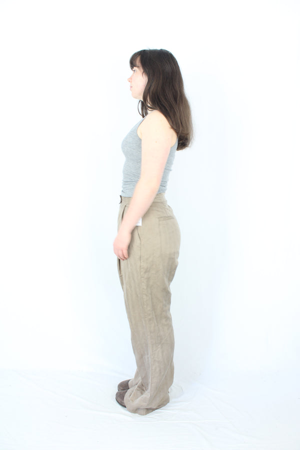 Marle - Pleated Trousers