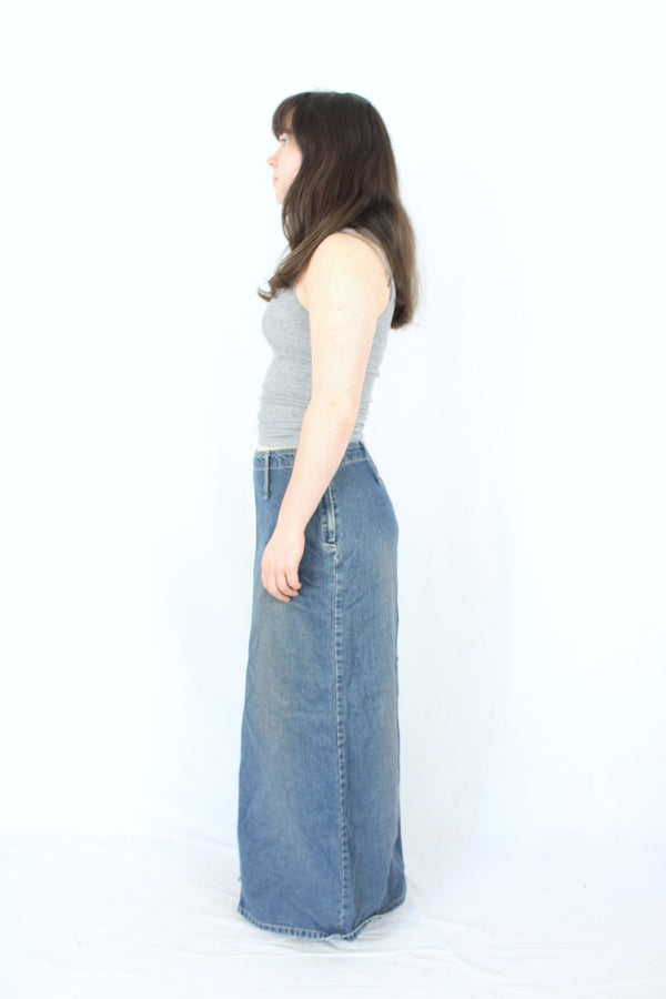 Crazy World - Vintage Denim Skirt