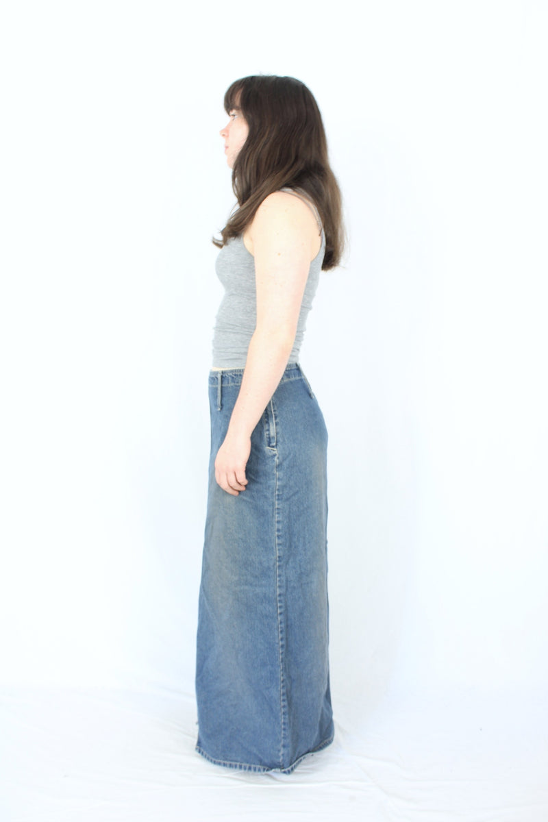 Crazy World - Vintage Denim Skirt