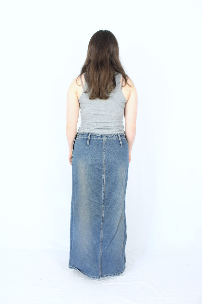 Crazy World - Vintage Denim Skirt