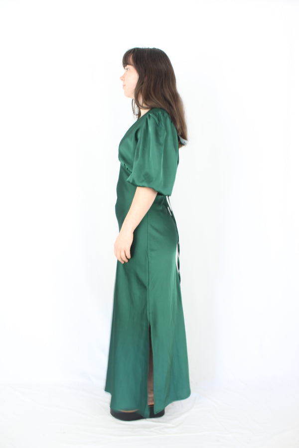 Among The Brave - Aura Forest Satin Dress