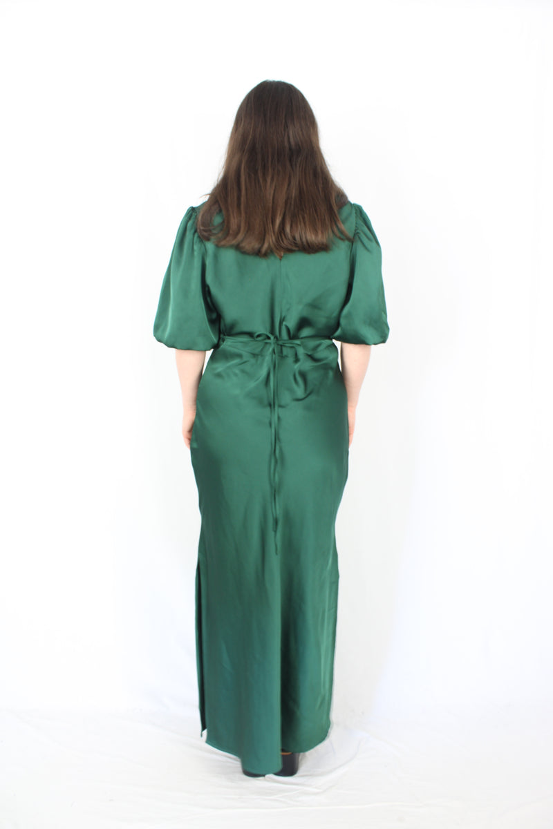 Among The Brave - Aura Forest Satin Dress