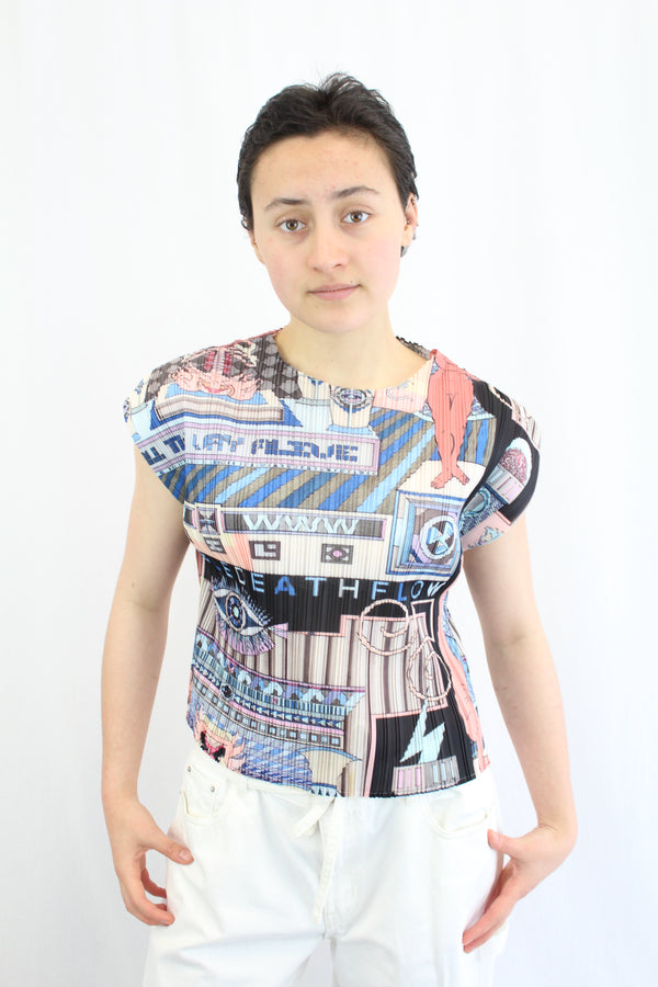 Gorman - Pleated Tee