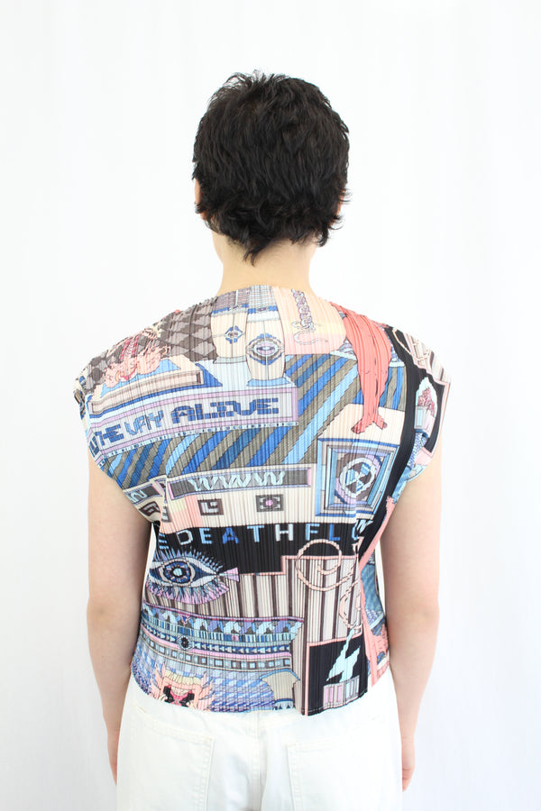 Gorman - Pleated Tee