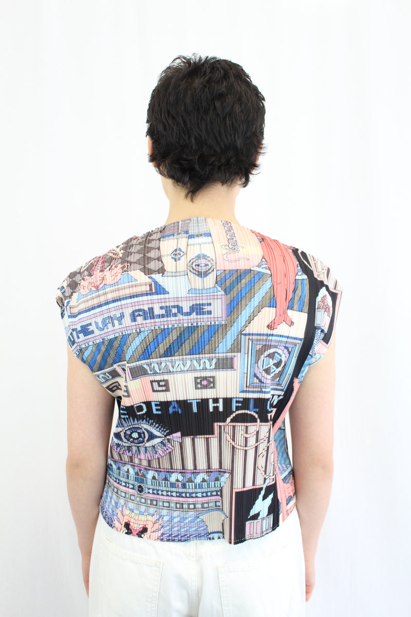 Gorman - Pleated Tee