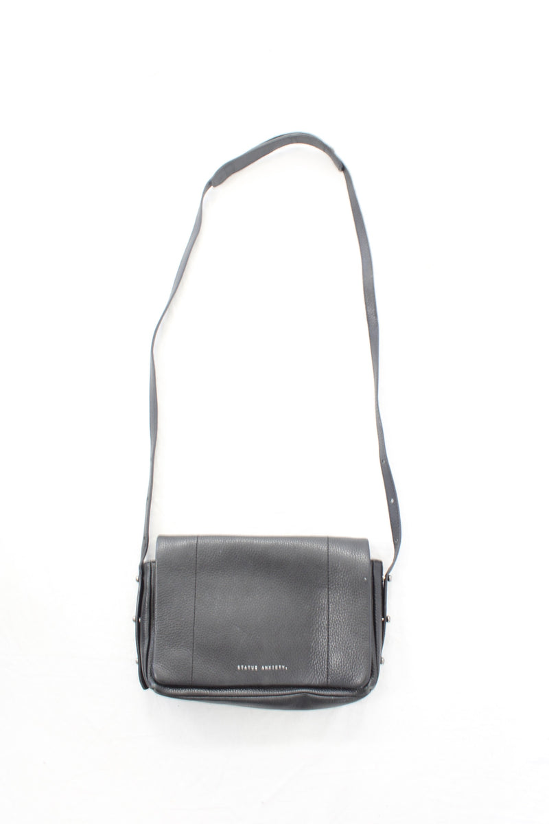 Status Anxiety - Leather Flap Over Bag