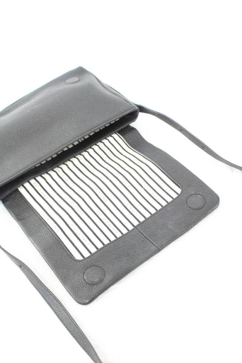 Status Anxiety - Leather Flap Over Bag