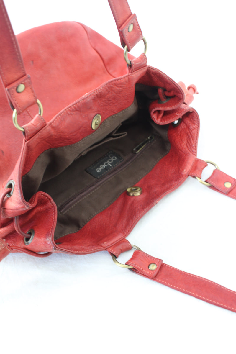 Gabee - Vintage Leather Sack Bag