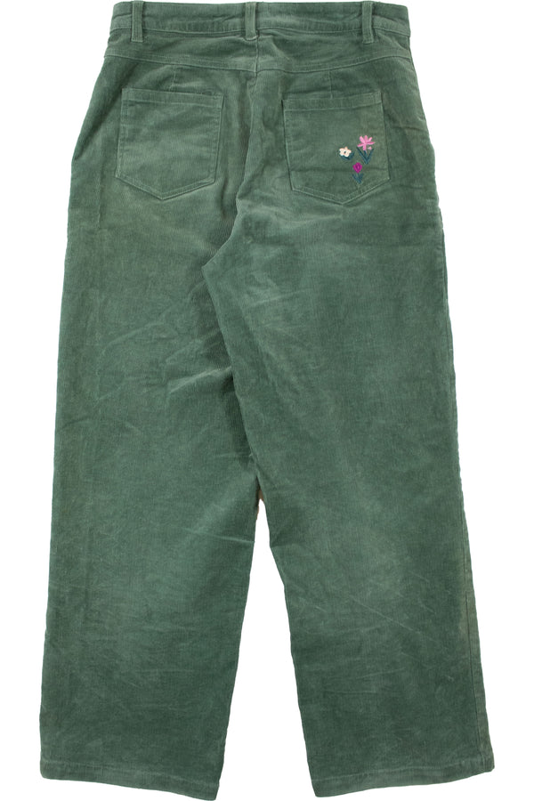 Princess Highway - Floral/Cat Corduroy Pants