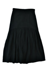 Superette - Textured Cotton Midi Skirt