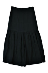 Superette - Textured Cotton Midi Skirt