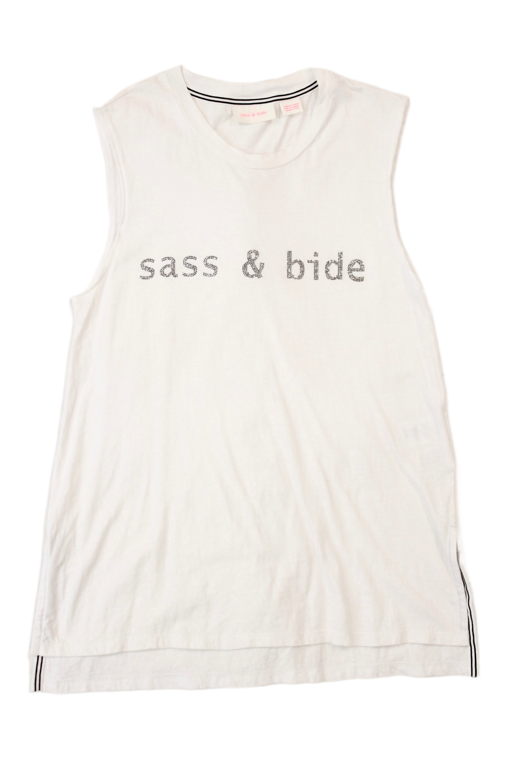 Sass & Bide - Rhinestone Tank Top
