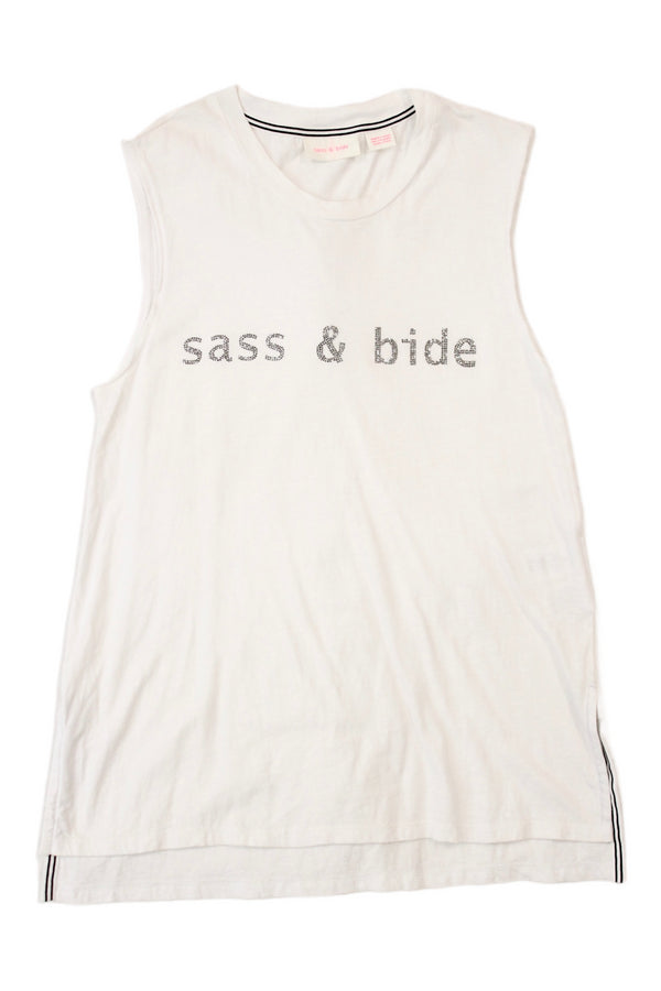 Sass & Bide - Rhinestone Tank Top