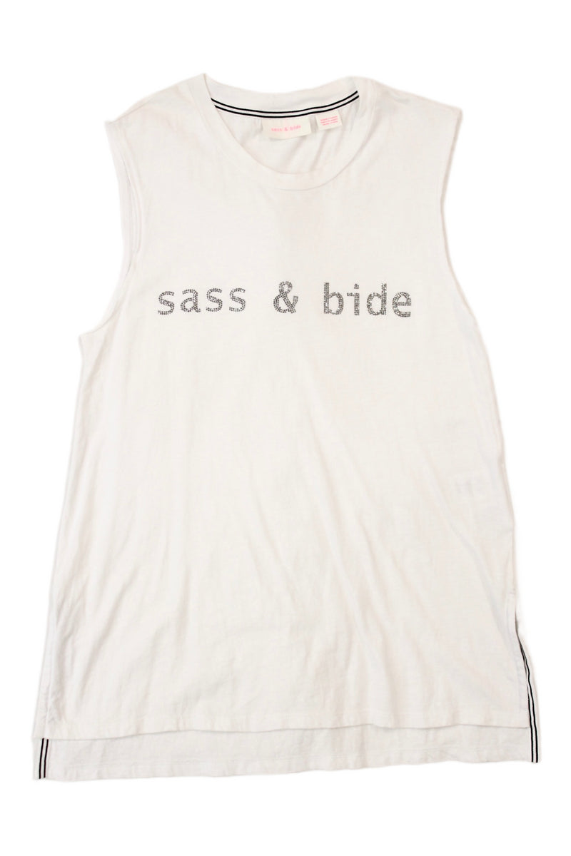 Sass & Bide - Rhinestone Tank Top