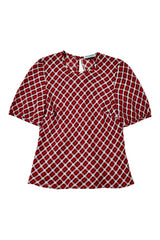 Kate Sylvester - Gingham Top