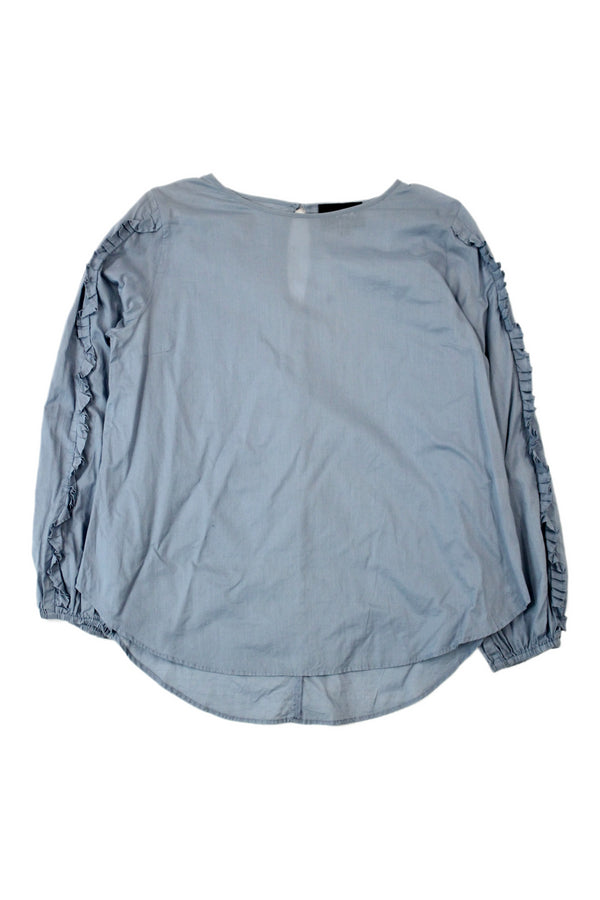 Blak Luxe - Cotton Frill Top