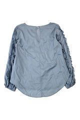 Blak Luxe - Cotton Frill Top