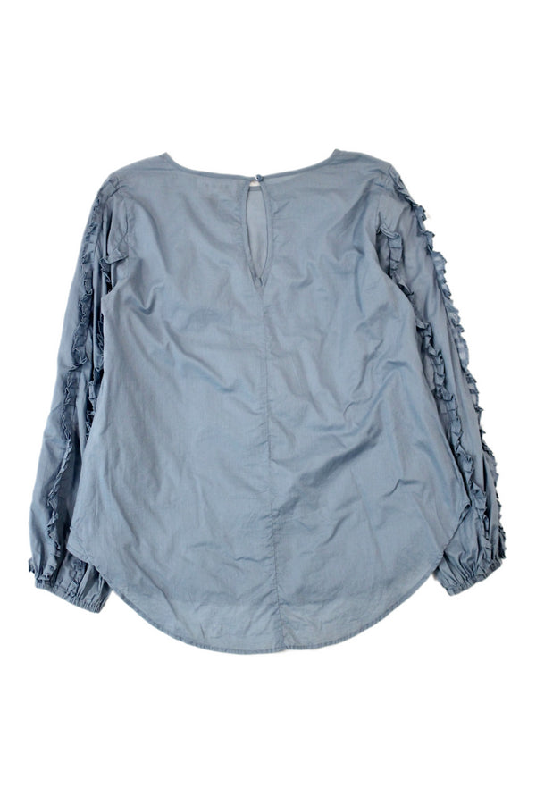 Blak Luxe - Cotton Frill Top
