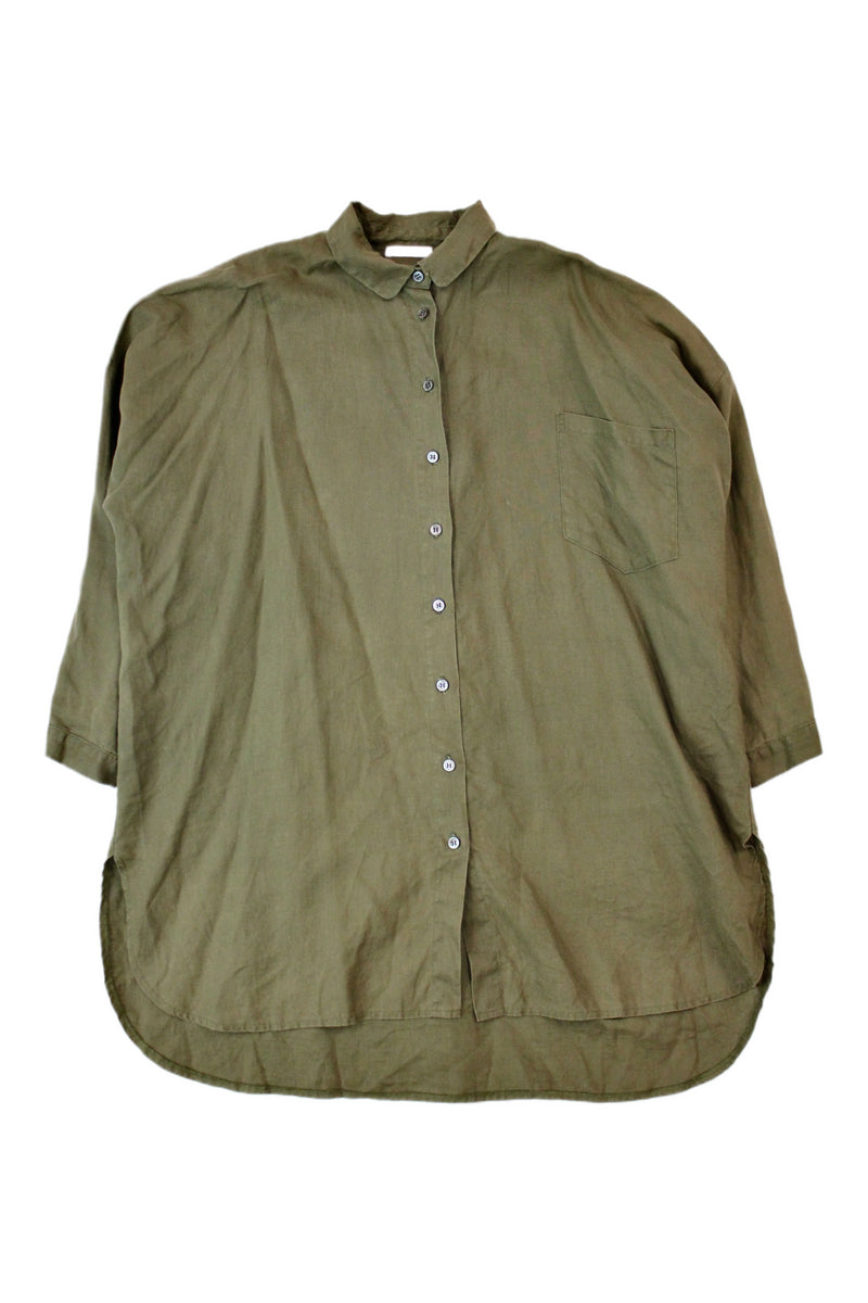 Widdess - Oversized Linen Shirt