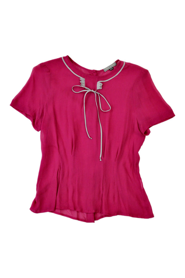 Ingrid Starnes - Sheer Pink Blouse