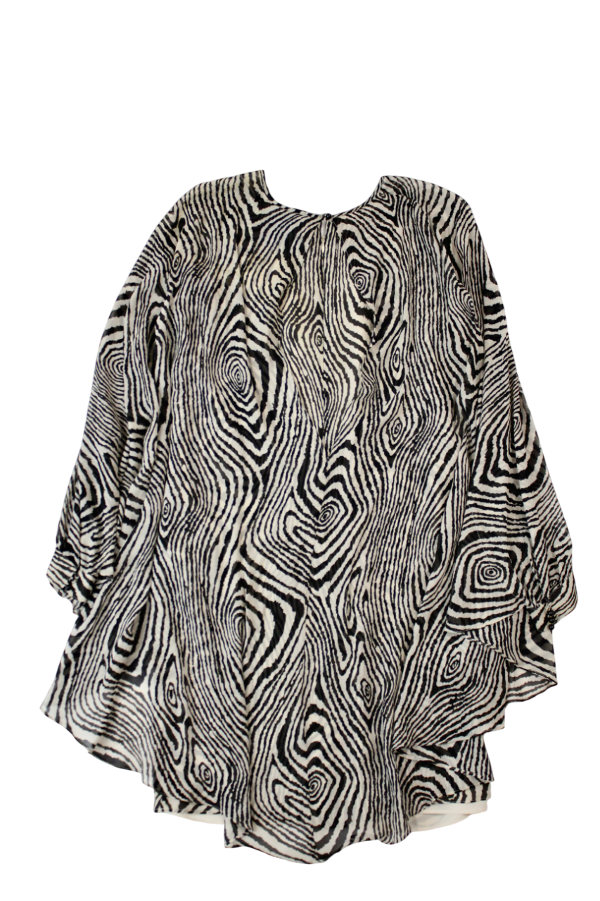 Hoss Intropia - Chiffon Cape Dress