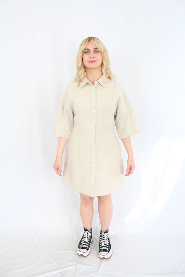 Ricochet - Collared Mini Dress