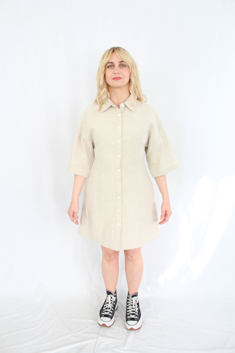 Ricochet - Collared Mini Dress