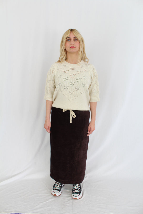 Sills - Corduroy Midi Skirt