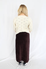 Sills - Corduroy Midi Skirt