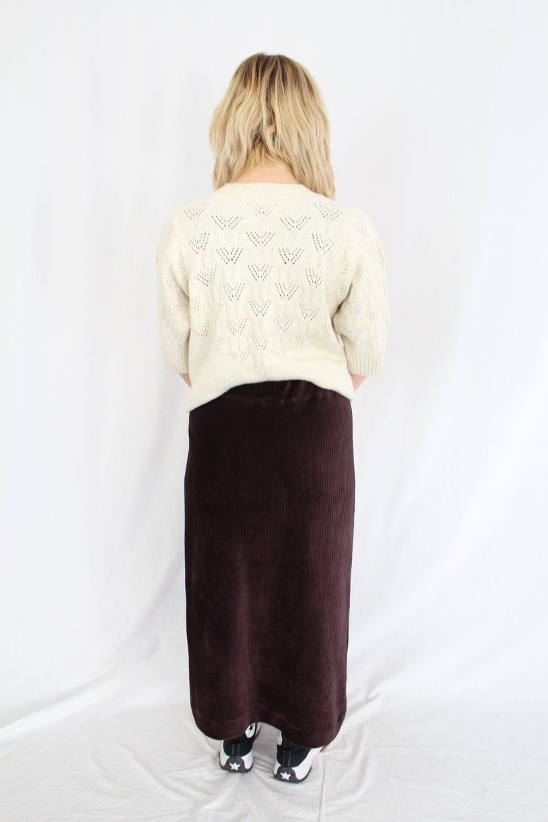 Sills - Corduroy Midi Skirt