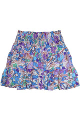 Olivaceous - Frilled Mini Skirt