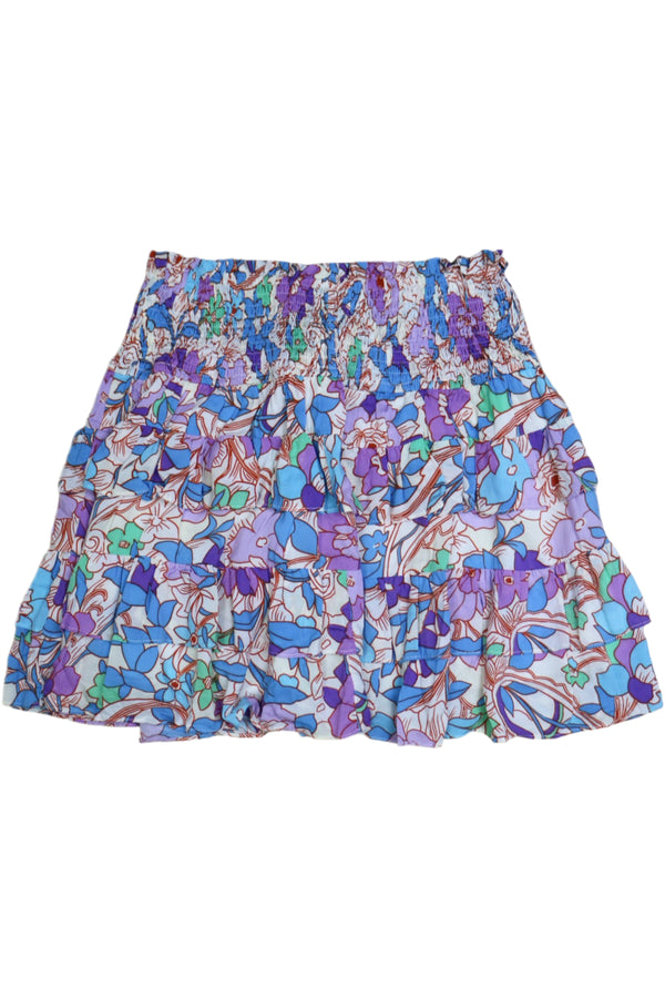 Olivaceous - Frilled Mini Skirt