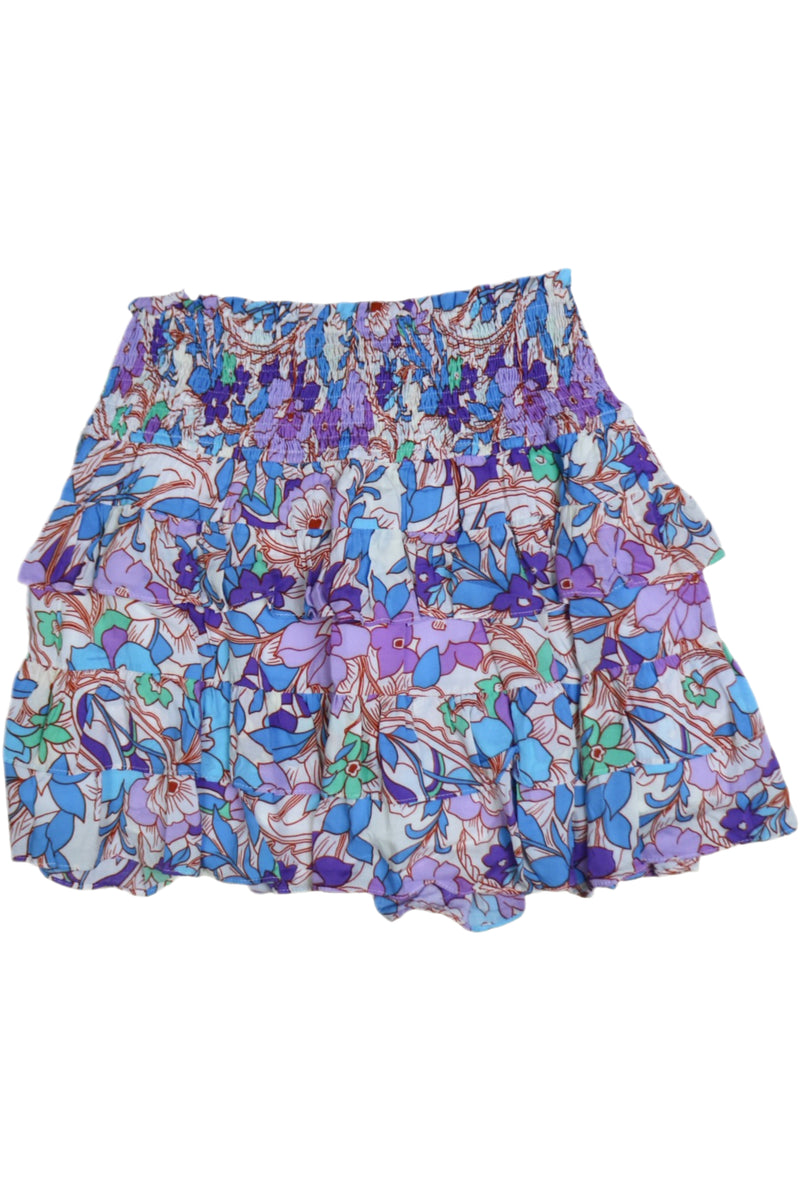 Olivaceous - Frilled Mini Skirt