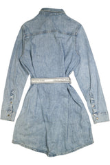 Calvin Klein - Long Sleeve Denim Dress