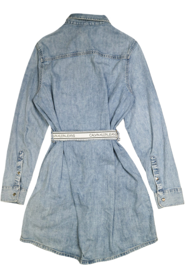 Calvin Klein - Long Sleeve Denim Dress