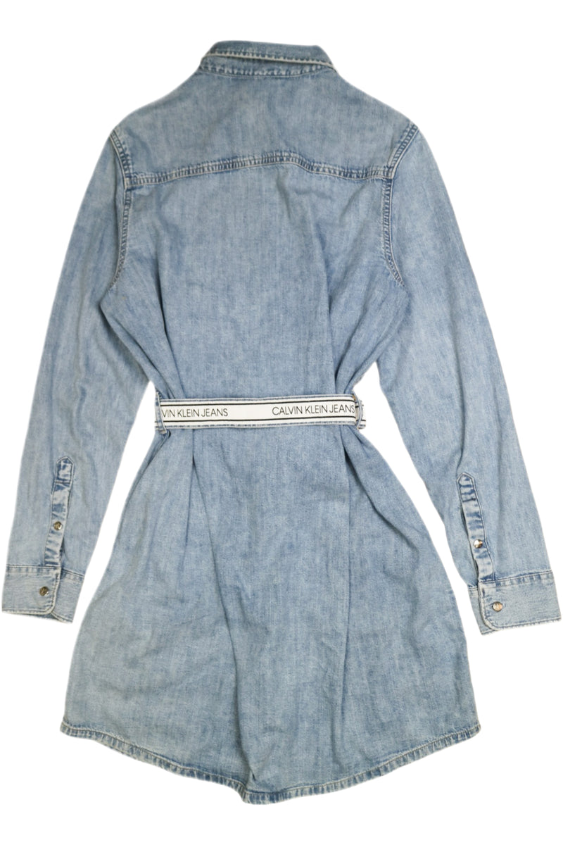Calvin Klein - Long Sleeve Denim Dress