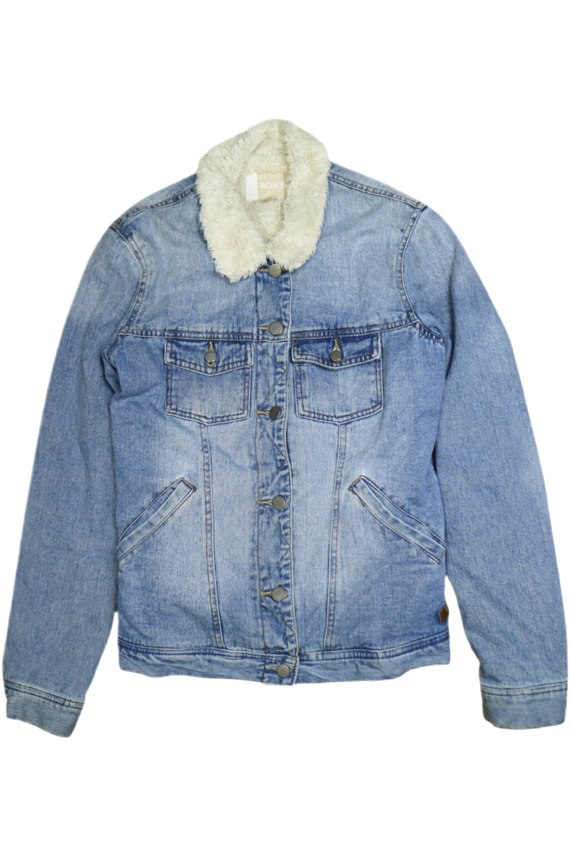 Roxy - Sherpa Lined Denim Jacket