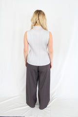 Max - Pinstripe Wide Leg Pants